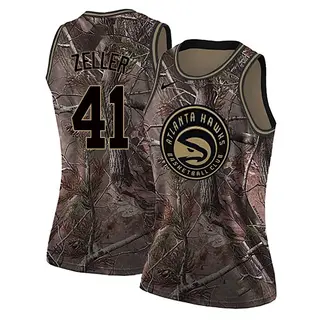 Atlanta Hawks Women's Cody Zeller Camo Swingman Realtree Collection Jersey