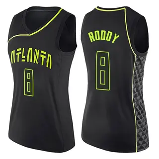 Atlanta Hawks Women's David Roddy Black Swingman City Edition Jersey