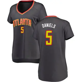 Atlanta Hawks Women's Dyson Daniels Black Fast Break Jersey - Icon Edition