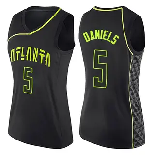 Atlanta Hawks Women's Dyson Daniels Black Swingman City Edition Jersey