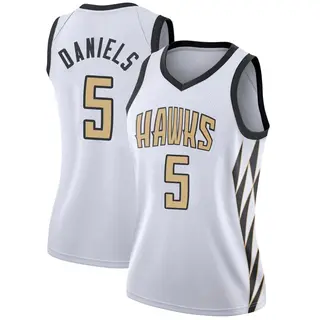 Atlanta Hawks Women's Dyson Daniels White Swingman 2018/19 Jersey - City Edition