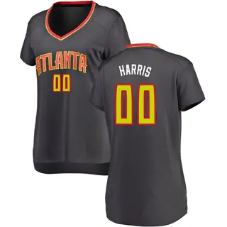 Atlanta Hawks Women's Kevon Harris Black Fast Break Jersey - Icon Edition