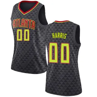 Atlanta Hawks Women's Kevon Harris Black Swingman Jersey - Icon Edition