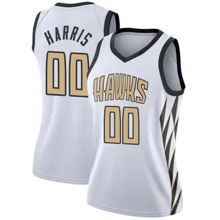 Atlanta Hawks Women's Kevon Harris White Swingman 2018/19 Jersey - City Edition